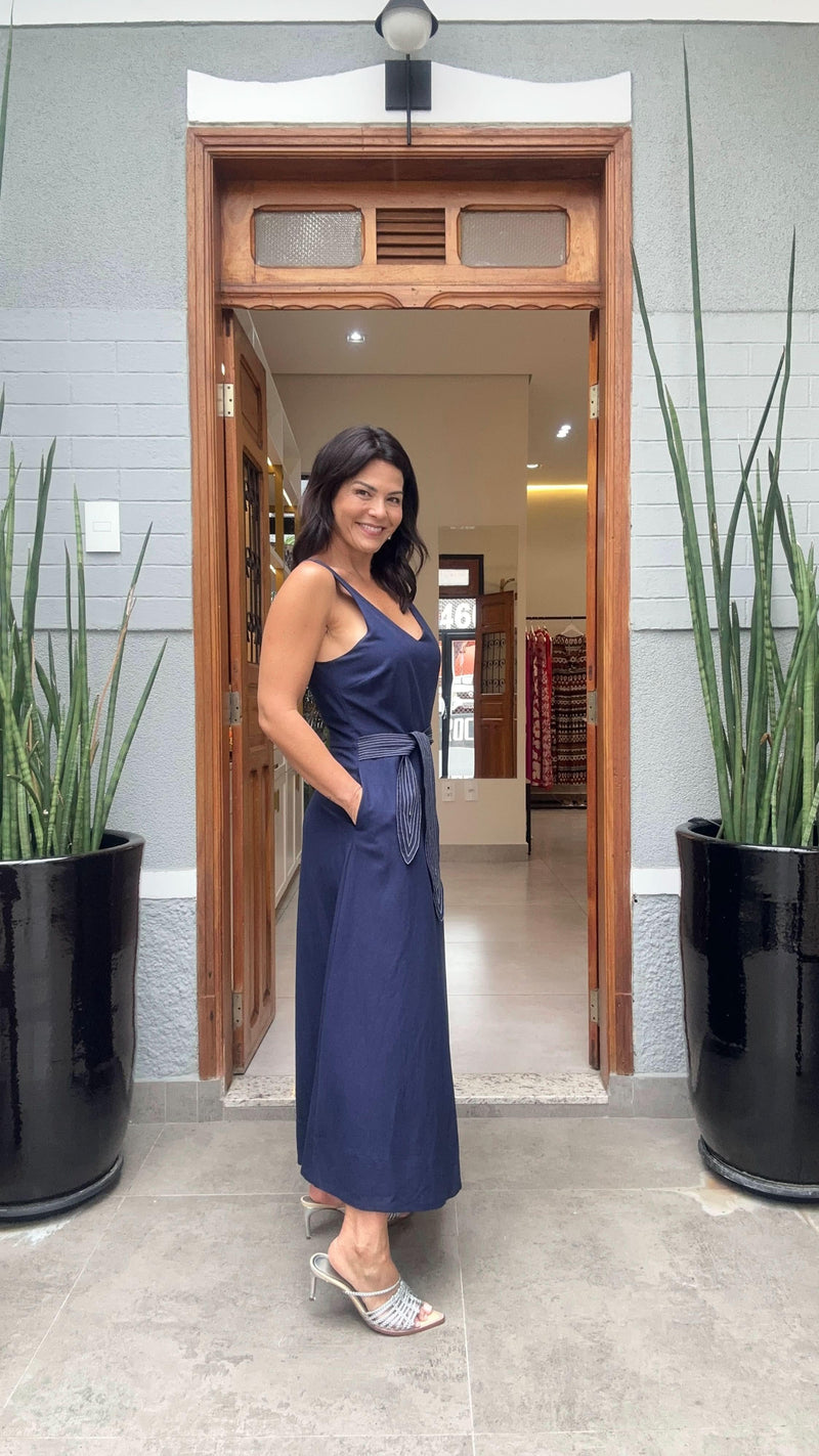 Vestido Leiria Marinho