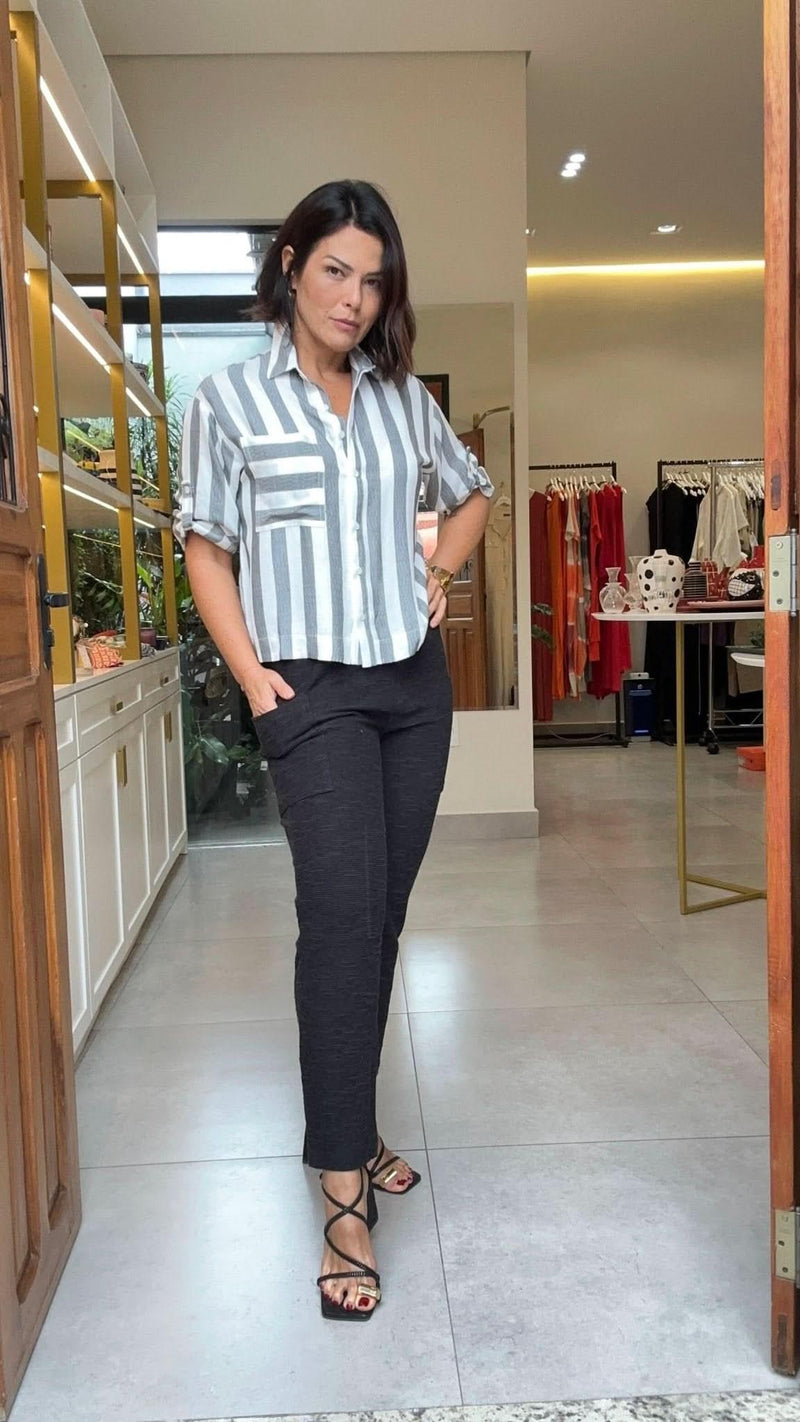 Calça Flow Cargo Preto