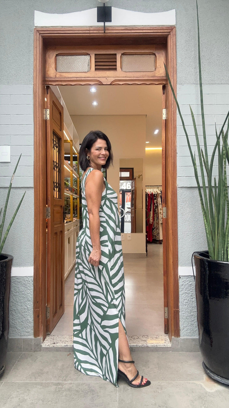 Vestido Bela Folhagem