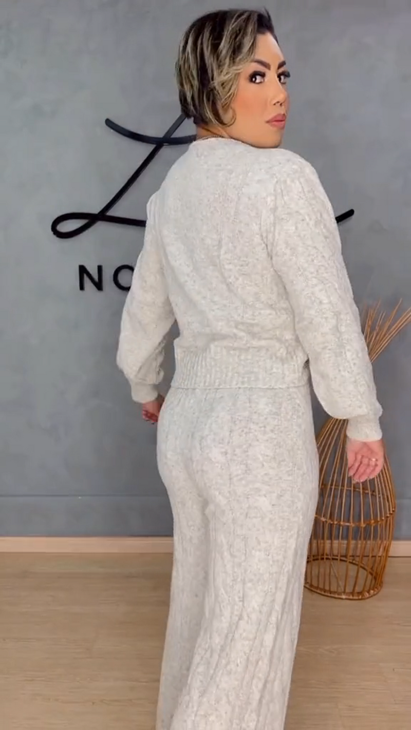 Conjunto Sophia Tricot [PROMOÇÃO OUTONO INVERNO]