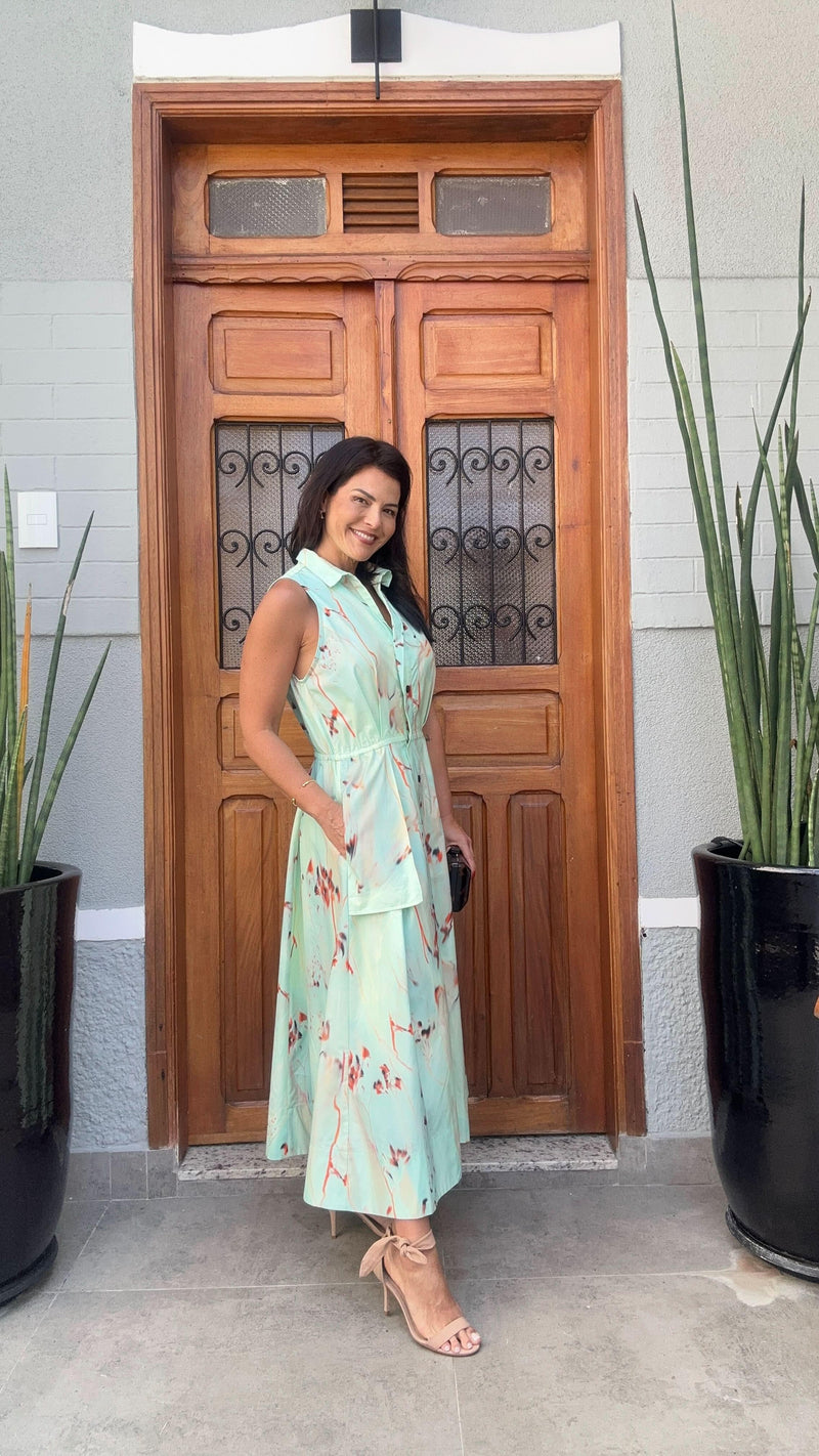 Vestido Eva Verde Derretido