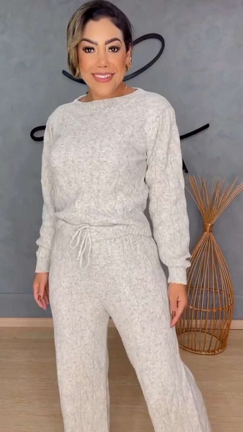 Conjunto Sophia Tricot [PROMOÇÃO OUTONO INVERNO]